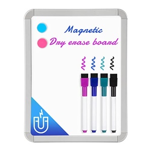 VUSIGN Small Dry Erase Whiteboard, 8.5 x 11 Inches White Board for Kids, Students, Fridge, Locker, Mini Dry Erase Board